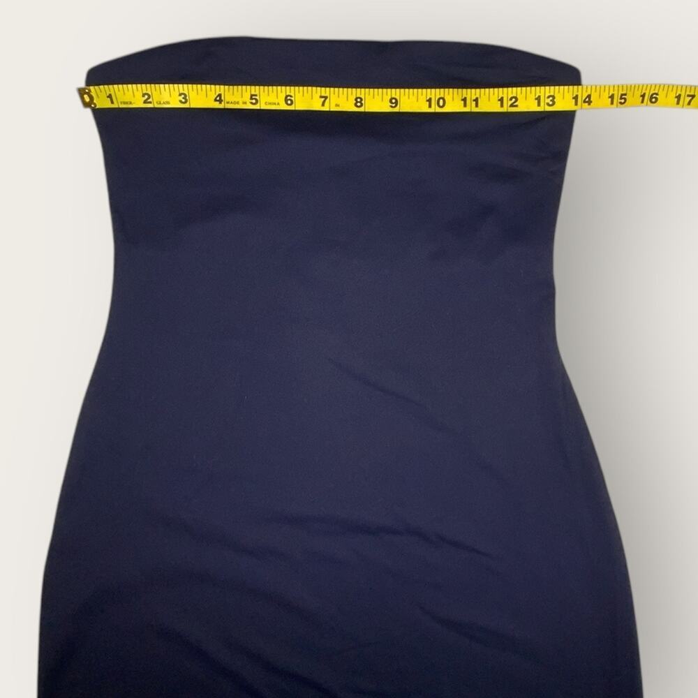 NWT | Susana Monaco | Strapless Bodycon Midi Dress | Midnight | Size S - Picture 9 of 12